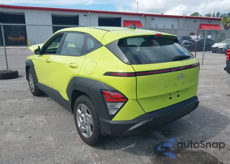 2025 Hyundai Kona Se from USA, damaged, VIN KM8HA3AB8SU268559